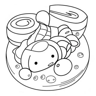 Sushi Coloring Page 1561-1247