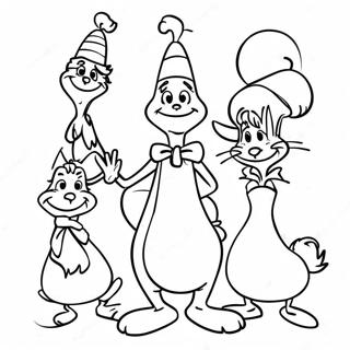 Whoville Characters Coloring Page 15640-13231