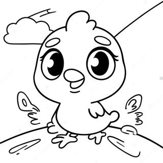 Chicken Little In The Sky Coloring Page 15651-13243