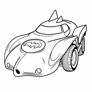 Batmobile Coloring Page 15670-13255