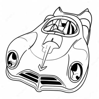 Batmobile Coloring Page 15670-13256