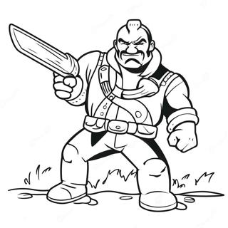 Jax In Action Coloring Page 15711-13289