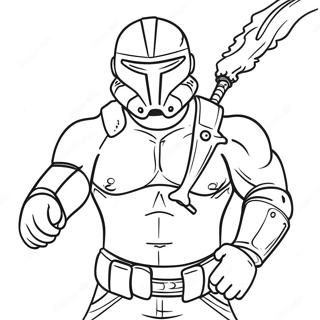 Jax In Action Coloring Page 15711-13290