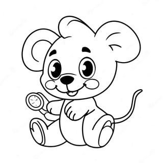 Baby Cute Disney Characters Coloring Page 1571-1254