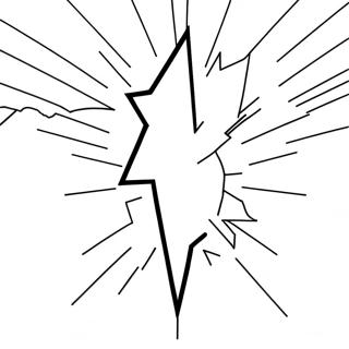 Lightning Bolt Coloring Page 15771-13338