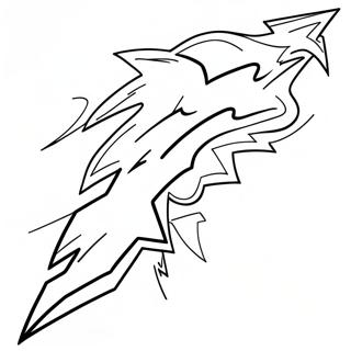 Lightning Bolt Coloring Page 15771-13340