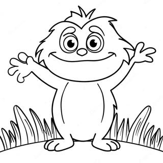 Lorax Coloring Pages