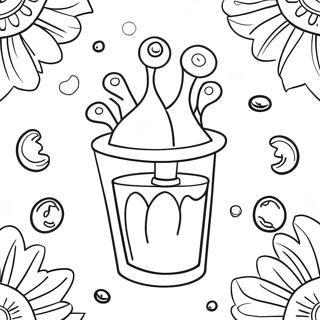 Blood Themed Halloween Coloring Page 15810-13367