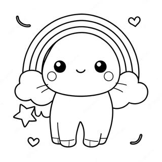 Rainbow Friends Red Coloring Page 15901-13432