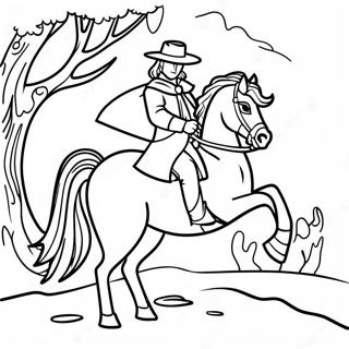 Headless Horseman Coloring Page 15911-13440