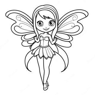 Winx Club Fairy Coloring Pages