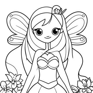 Winx Club Fairy Coloring Page 15931-13454