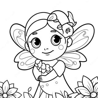 Bloom The Fairy Coloring Page 15932-13460