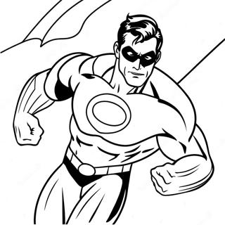 Green Lantern Coloring Pages