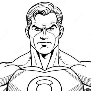 Green Lantern Coloring Page 15941-13464