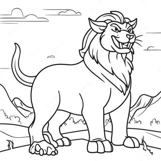 Rise Of The Beast Coloring Page 15951-13471