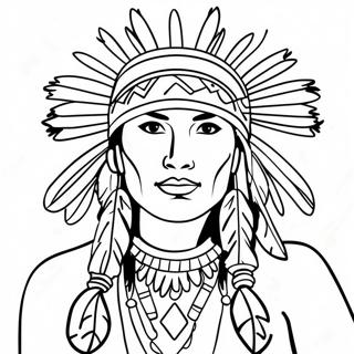 Native American Heritage Month Coloring Page 16041-13542