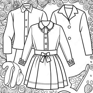 Clothing Coloring Page 1611-1287