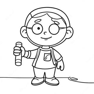 Sid The Science Kid Coloring Pages