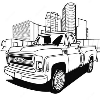 Gmc Truck Coloring Page 16201-13671