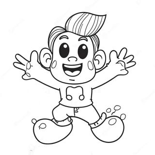 Funny Prankster Coloring Page 16212-13681