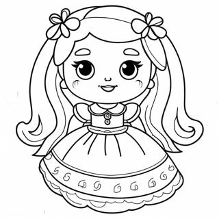 Doll Coloring Page 1621-1294