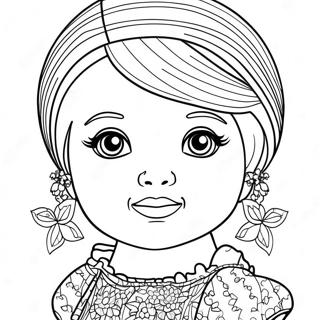 Doll Coloring Page 1621-1296