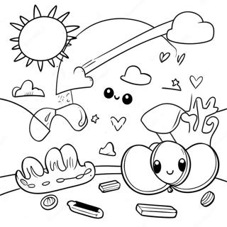 Preschool Pink Coloring Page 16241-13704