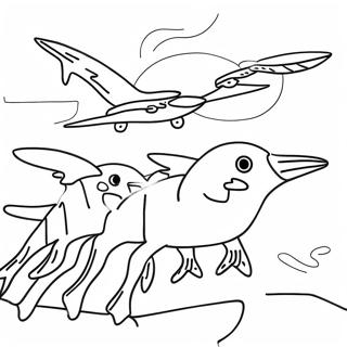 Migration Coloring Pages