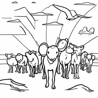 Migration Coloring Page 16261-13719