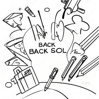 Welcome Back To School Excitement Coloring Page 16292-13745