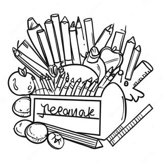 Welcome Back To School Excitement Coloring Page 16292-13747