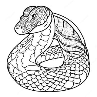 Anaconda Coloring Page 16331-13775