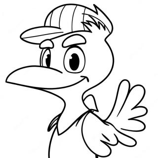 Woody Woodpecker Coloring Pages