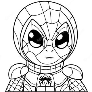 Baby Spiderman Coloring Page 16382-13806