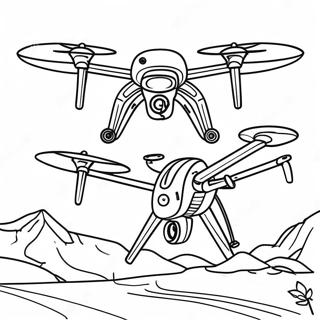 Murder Drones Coloring Page 16442-13855