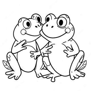 Frog And Toad Coloring Page 16472-13880