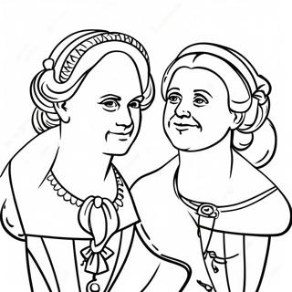 Trinity And Madison Coloring Page 16482-13887