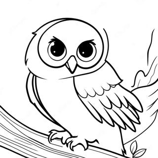 Hedwig Coloring Page 16512-13912