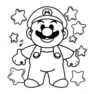 Mario Power Ups Coloring Page 16522-13920