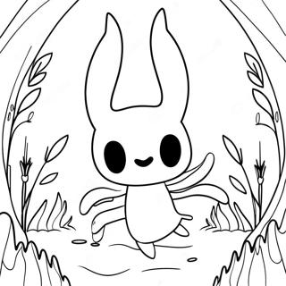 Hollow Knight Coloring Pages