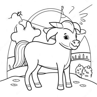 Realistic Farm Coloring Pages