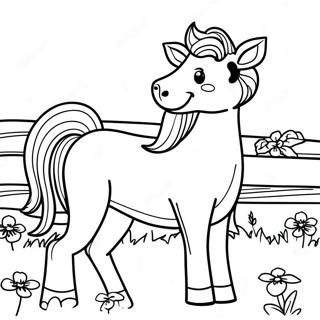 Realistic Farm Animals Coloring Page 16572-13958