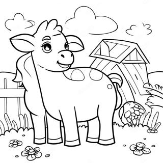 Realistic Farm Animals Coloring Page 16572-13959