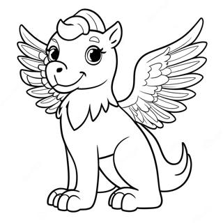 Griffin Coloring Page 16592-13975