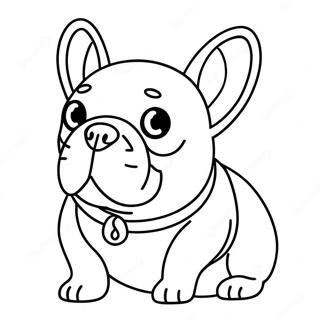 French Bulldog Coloring Pages