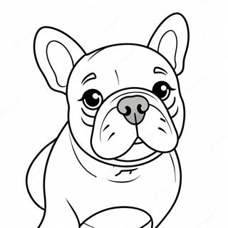 French Bulldog Coloring Page 1661-1326