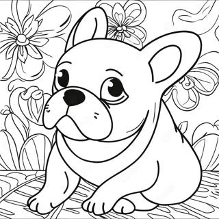 French Bulldog Coloring Page 1661-1327