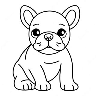 French Bulldog Coloring Page 1661-1328