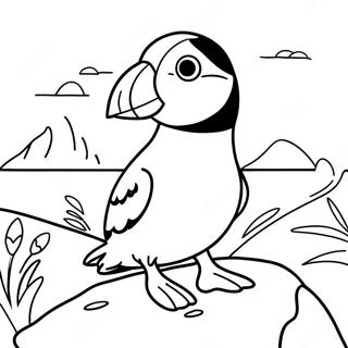 Puffin Rock Coloring Page 16652-14022